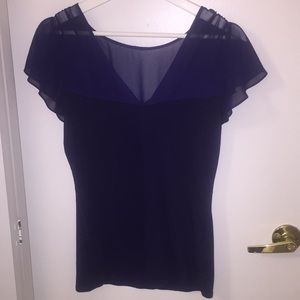 Blue express shirt